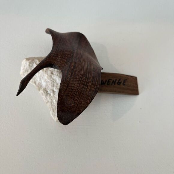 Carl Hoselton Signed Wenge Wood Goose Sculpture Canada - Picture 3 of 6